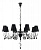 Подвесная люстра MAYTONI Intreccio ARM010-08-R