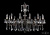 Подвесная люстра Bohemia Ivele 1702/14/300/A/NB