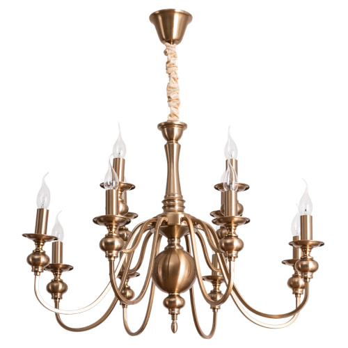 Подвесная люстра Arte Lamp Passoni A6097LM-12PB купить по низкой цене