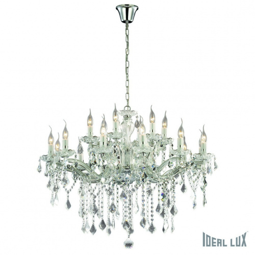 Подвесная люстра Ideal Lux FLORIAN SP18 CROMO купить по низкой цене