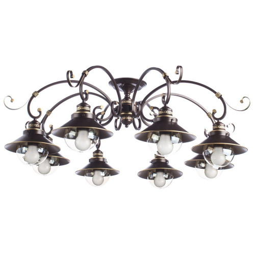 Потолочная люстра Arte Lamp GRAZIOSO A4577PL-8CK купить по низкой цене