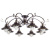 Потолочная люстра Arte Lamp GRAZIOSO A4577PL-8CK купить по низкой цене
