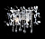 Бра Crystal Lux ROMEO ROMEO AP2 CHROME