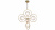 Подвесная люстра Lightstar Alfa 745053 купить по низкой цене