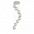 Светодиодная подвесная люстра ST Luce RACEMO SL823.103.08