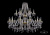 Подвесная люстра Bohemia Ivele 1403/12+6/360/2d/G