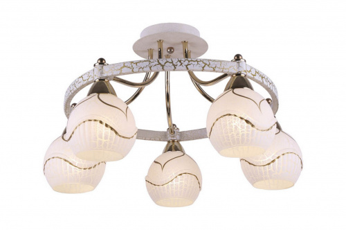 Потолочная люстра Arte Lamp DANIELLA A6173PL-5WG купить по низкой цене