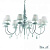 Подвесная люстра Ideal Lux BLANCHE SP8 BIANCO
