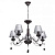Подвесная люстра Mw-Light Карбон 697010205