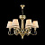 Потолочная люстра MAYTONI Valbonne H258-PL-06-G