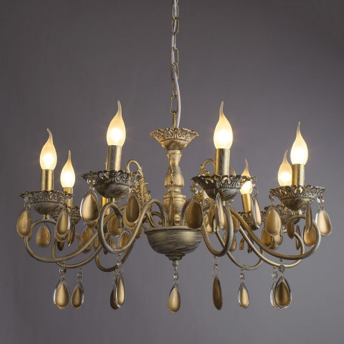 Подвесная люстра Arte Lamp Ciondolo A5676LM-8WG купить по низкой цене