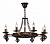 Подвесная люстра Arte Lamp CARTWHEEL A4550LM-8CK