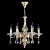 Подвесная люстра MAYTONI Margo RC525-PL-06-G