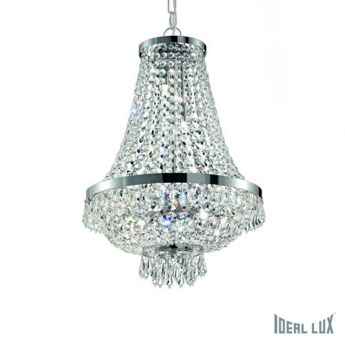 Подвесная люстра Ideal Lux CAESAR SP6 CROMO купить по низкой цене