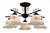 Потолочная люстра Arte Lamp AROMA A6582PL-5BR