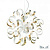 Подвесная люстра Ideal Lux VORTEX SP6 ORO