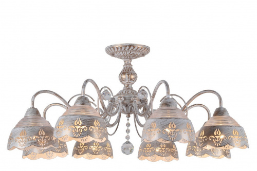 Потолочная люстра Arte Lamp SICILIA A9106PL-8WG купить по низкой цене