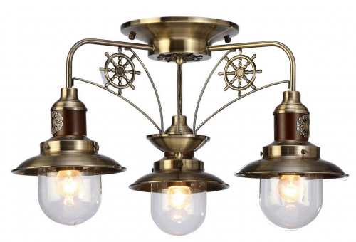 Потолочная люстра Arte Lamp SAILOR A4524PL-3AB купить по низкой цене