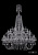 Подвесная люстра Bohemia Ivele 1406/24+12+6/460/XL-177/2d/Ni