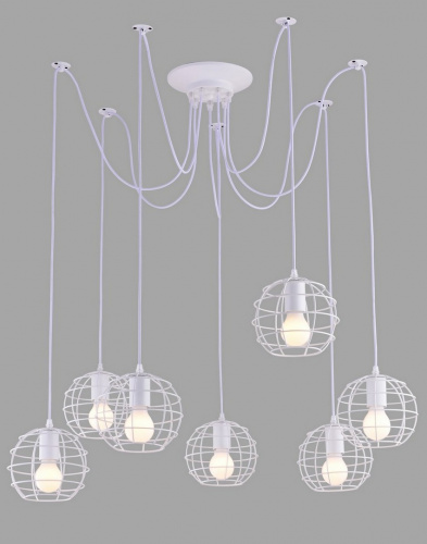 Подвесной светильник Arte Lamp SPIDER A1110SP-7WH