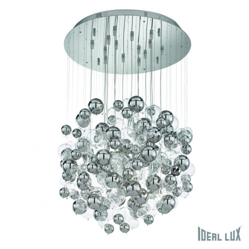Потолочная люстра Ideal Lux BOLLICINE SP14 CROMO купить по низкой цене