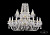 Подвесная люстра Bohemia Ivele 1402/20+10/360/2d/G