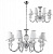 Подвесная люстра Crystal Lux ALMA ALMA WHITE SP-PL8