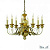 Подвесная люстра Ideal Lux DORA SP8