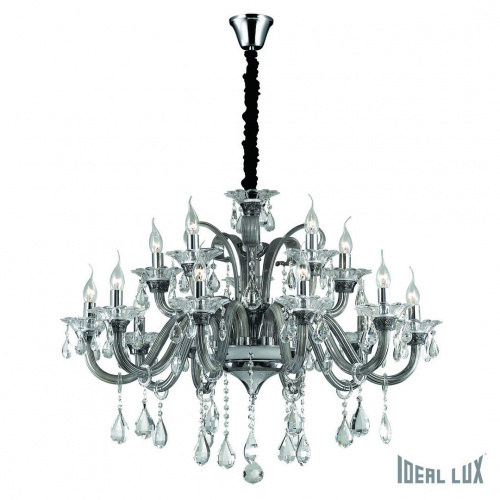 Подвесная люстра Ideal Lux COLOSSAL SP15 GRIGIO купить по низкой цене