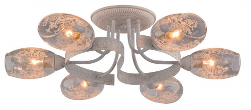 Потолочная люстра Arte Lamp BETTINA A1296PL-6WG купить по низкой цене
