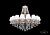 Подвесная люстра Bohemia Ivele 1771/20/410/B/GW/SH32-160
