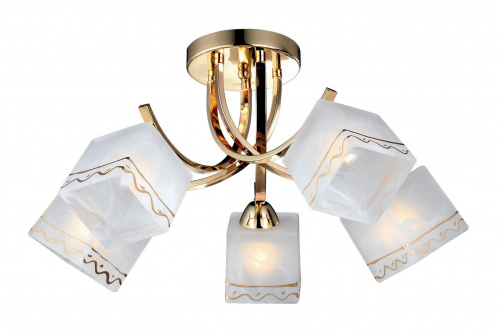 Потолочная люстра Arte Lamp MODELLO A6119PL-5GO купить по низкой цене