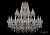 Подвесная люстра Bohemia Ivele 1403/20+10/360/2d/G