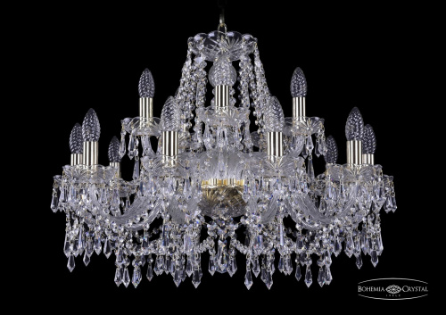 Подвесная люстра Bohemia Ivele 1403/10+5/240/G купить по низкой цене