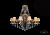 Подвесная люстра Bohemia Ivele 1771/12/410/B/FP/SH37-160