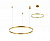 Подвесной светильник Kink Light Тор 08212,36A(3000K)