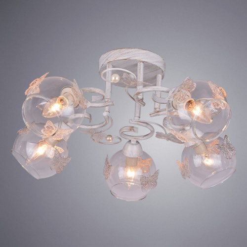 Потолочная люстра Arte Lamp ALESSANDRA A5004PL-5WG купить по низкой цене