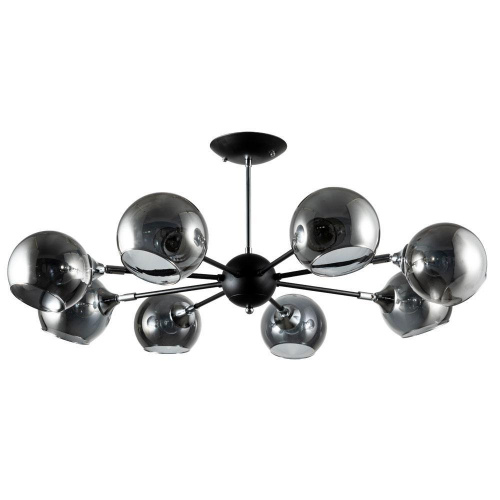 Потолочная люстра Arte Lamp Lagos A2708PL-8BK купить по низкой цене