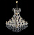 Подвесная люстра Crystal Lux HOLLYWOOD HOLLYWOOD SP53 GOLD