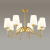 Потолочная люстра LUMION Olivia 3791/8C купить по низкой цене
