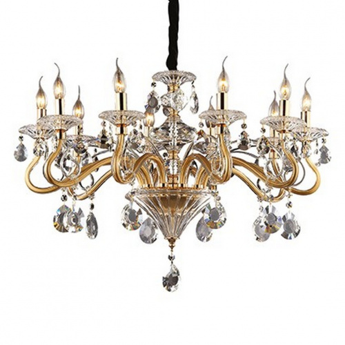 Подвесная люстра Ideal Lux NEGRESCO SP10 ORO купить по низкой цене