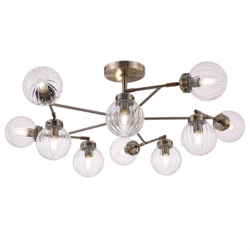 Потолочная люстра Freya Daisy FR5041PL-10BS купить по низкой цене