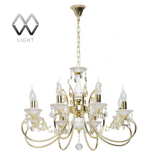 Подвесная люстра Mw-Light Свеча 301018208 купить по низкой цене