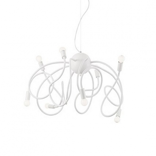 Подвесная люстра Ideal Lux MULTIFLEX SP8 BIANCO купить по низкой цене