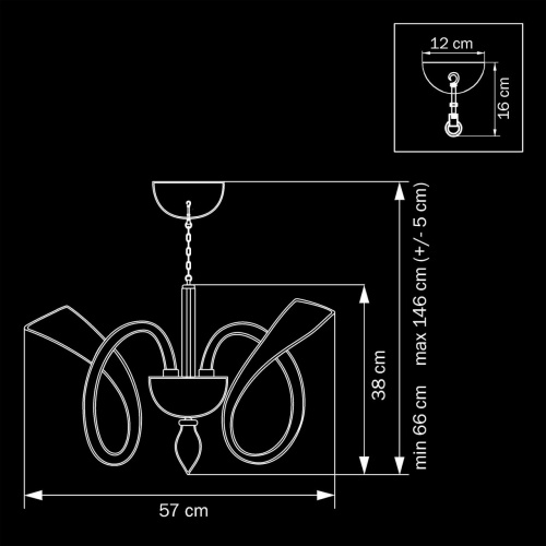 Подвесная люстра Lightstar STELLA 892061 купить по низкой цене