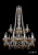 Подвесная люстра Bohemia Ivele 1410/10+5/240/h-91/2d/G/V1003