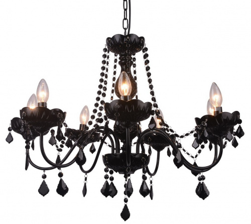 Подвесная люстра Arte Lamp ODILLIA A8918LM-7BK купить по низкой цене