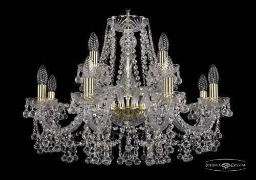Подвесная люстра Bohemia Ivele 1409/8+4/240/G купить по низкой цене