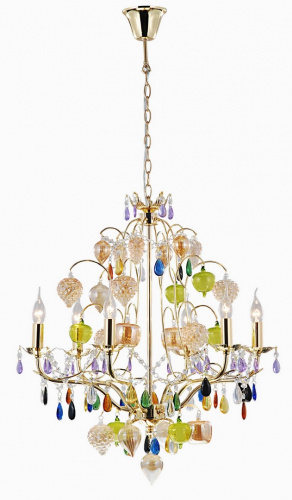 Подвесная люстра Arte Lamp RICCHEZZA A2011LM-6GO купить по низкой цене