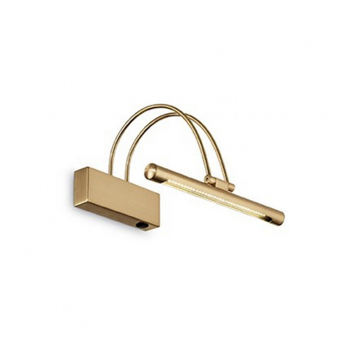 Светодиодная подсветка Ideal Lux BOW AP36 OTTONE SATINATO